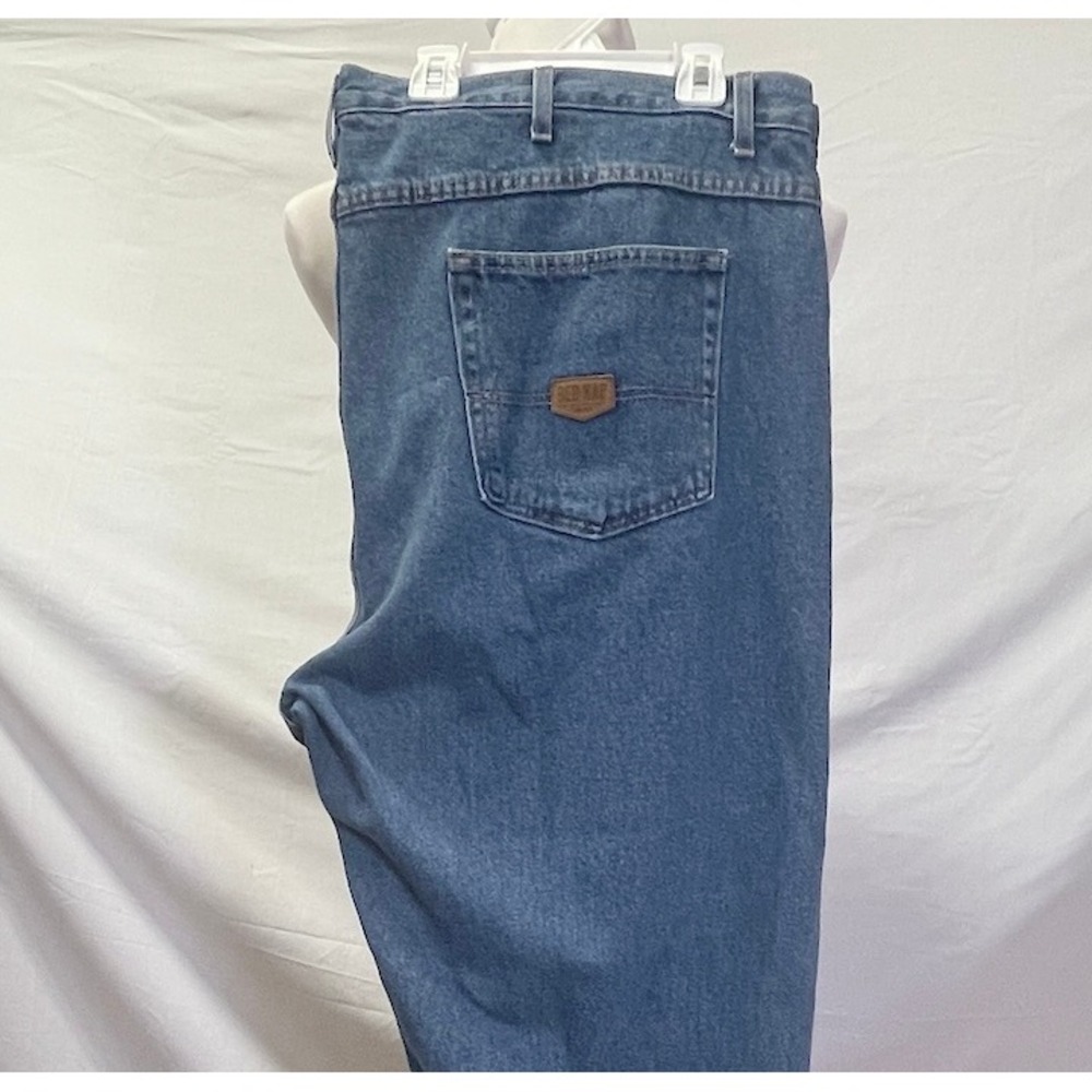 RED KAP Men's Big & Tall Blue Jeans‎ 100% Cotton 50x37
